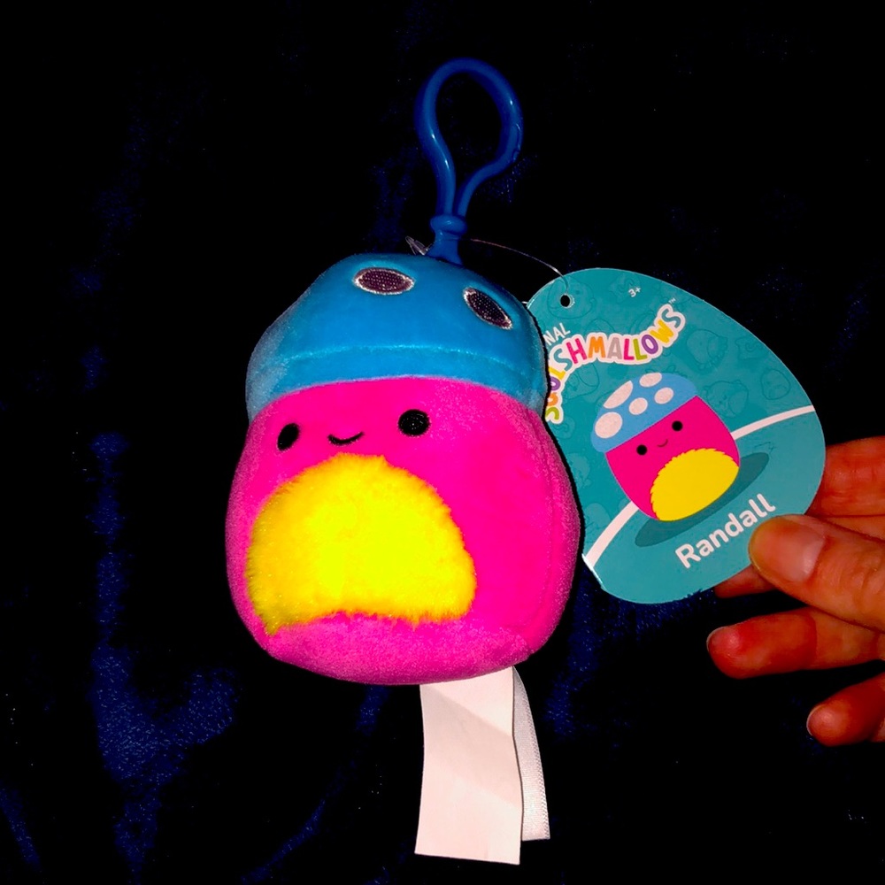 Bnwt Randall the blacklight mushroom clip